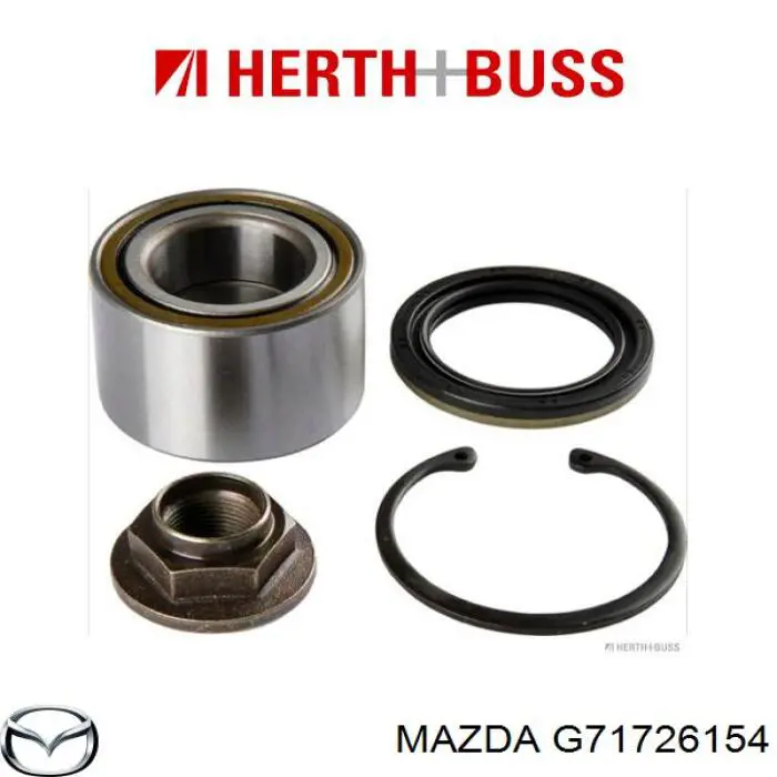 Сальник задней ступицы G71726154 Mazda