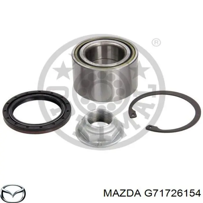 Купить G71726154 Mazda Сальник задней ступицы