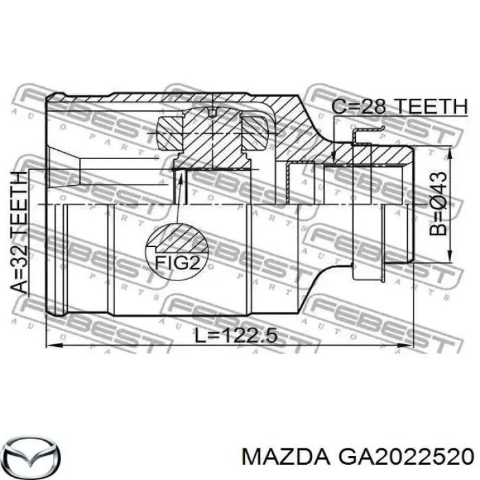 GA2022520 Mazda 