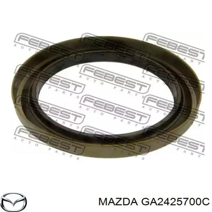 Semieje de transmisión intermedio GA2425700C Mazda