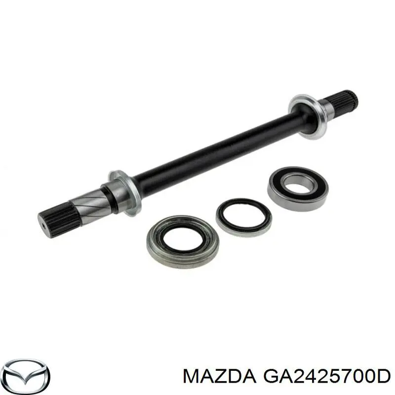 Вал привода полуоси GA2425700D Mazda