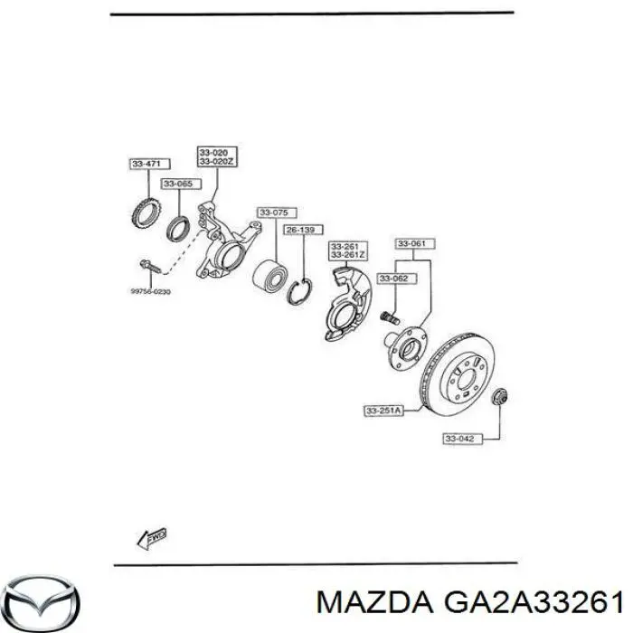  GA2A33261 Mazda