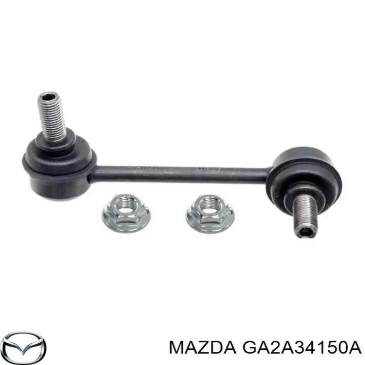Стойка стабилизатора переднего правая Mazda GA2A34150A