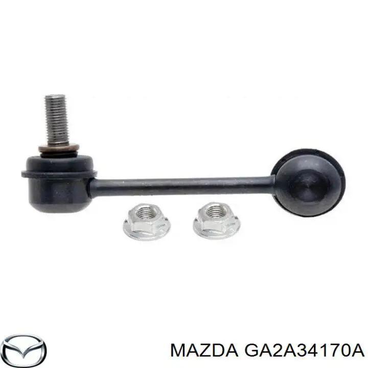 Стойка стабилизатора переднего левая Mazda GA2A34170A