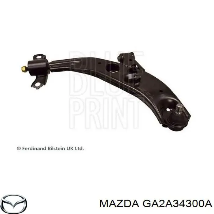 Правый рычаг передней нижней подвески Mazda GA2A34300A цена, от 64.11 USD