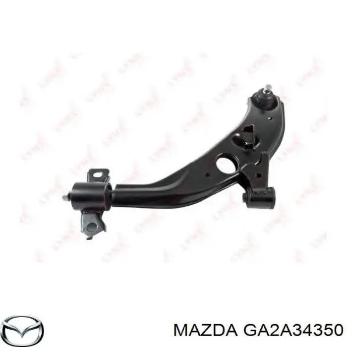 Левый рычаг передней нижней подвески Mazda GA2A34350 цена, от 70.32 USD