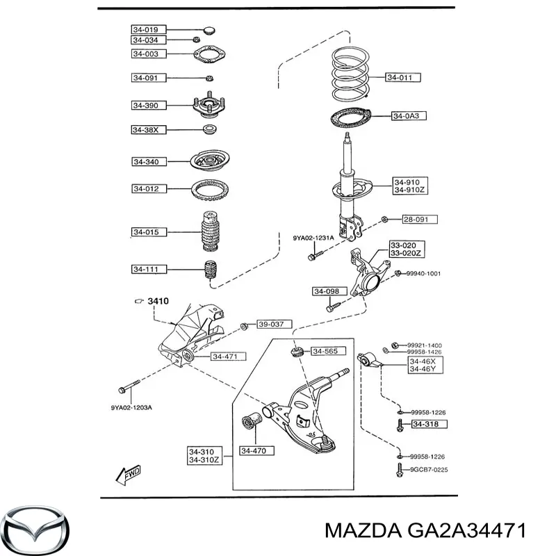  GA2A34471 Mazda