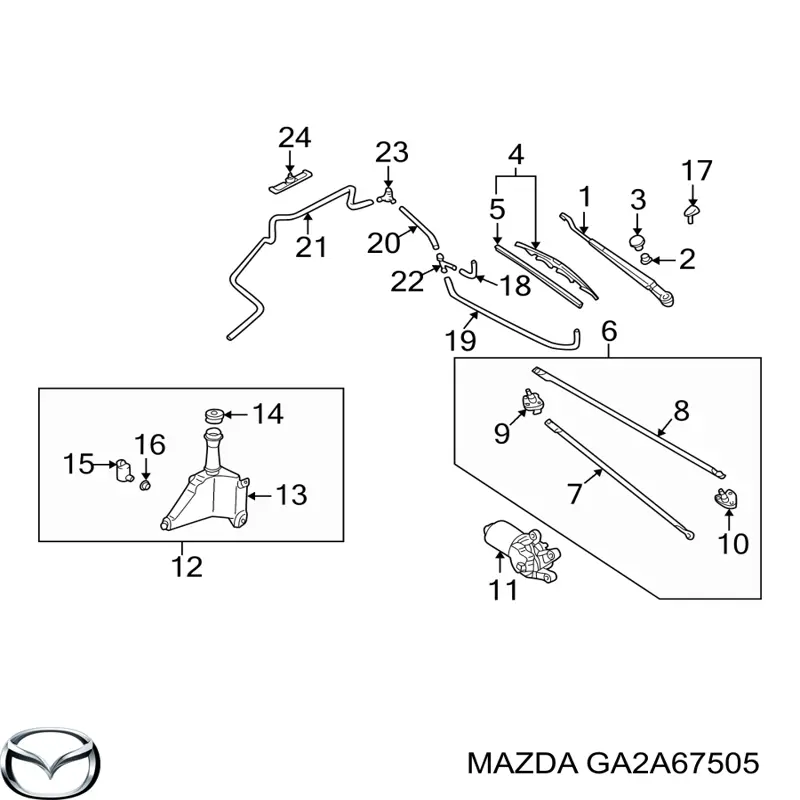  GA2A67505 Mazda