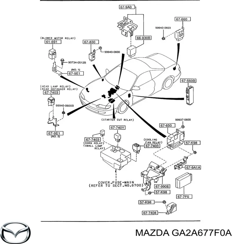GA2A677F0A Mazda 