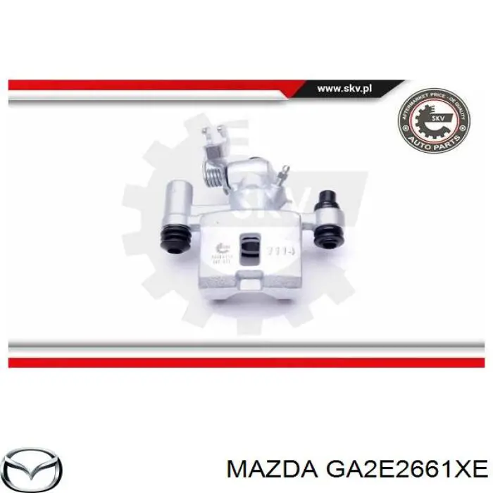 Задний правый суппорт Mazda GA2E2661XE
