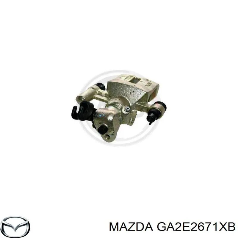Купить GA2E2671XB Mazda Суппорт задний левый