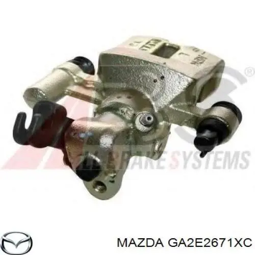 Суппорт тормозной задний левый GA2E2671XC Mazda