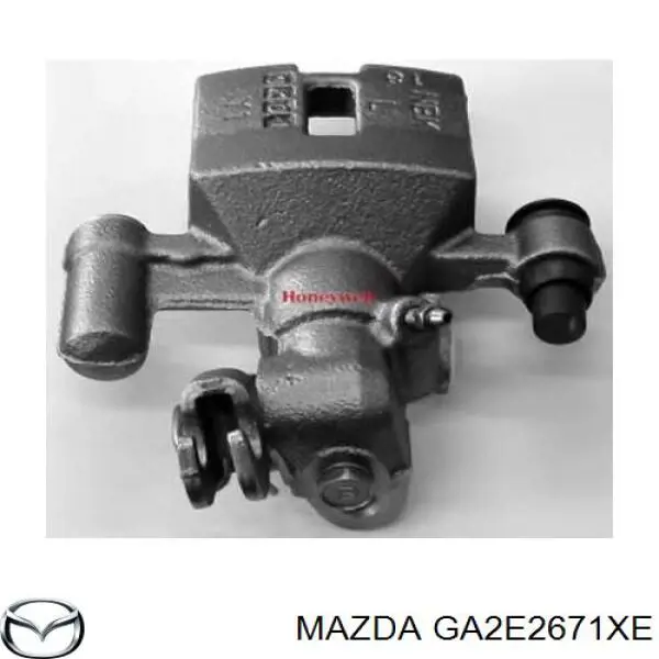 Задний левый суппорт Mazda GA2E2671XE цена, от 66.73 USD