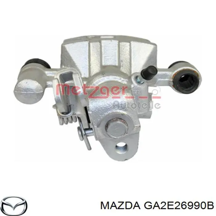 Pinza de freno trasera izquierda GA2E26990B Mazda