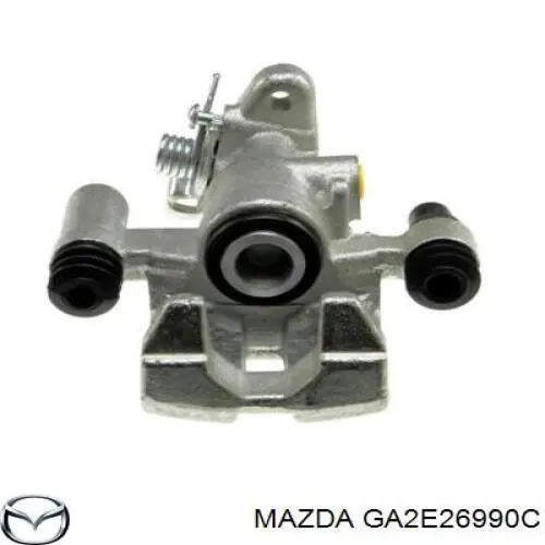 Pinza de freno trasera izquierda GA2E26990C Mazda