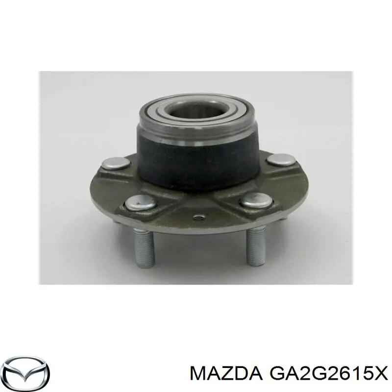 Cubo de rueda trasero GA2G2615X Mazda