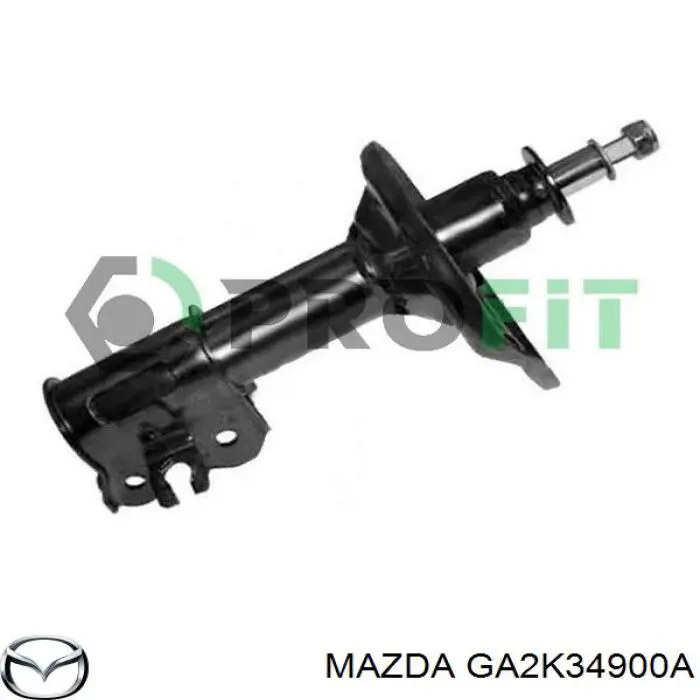 Амортизатор передней подвески левой Mazda GA2K34900A цена, от 44.53 USD