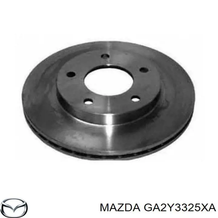 Передние тормозные диски GA2Y3325XA Mazda