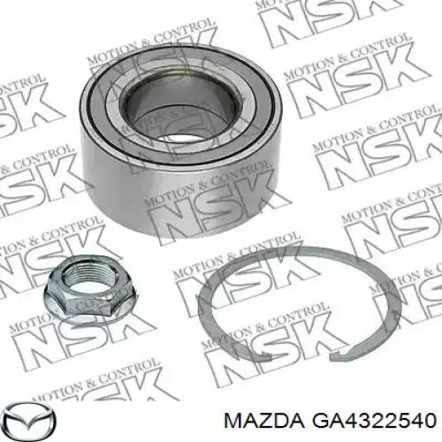 GA4322540 Mazda Пыльник ШРУСа передней полуоси внутренний