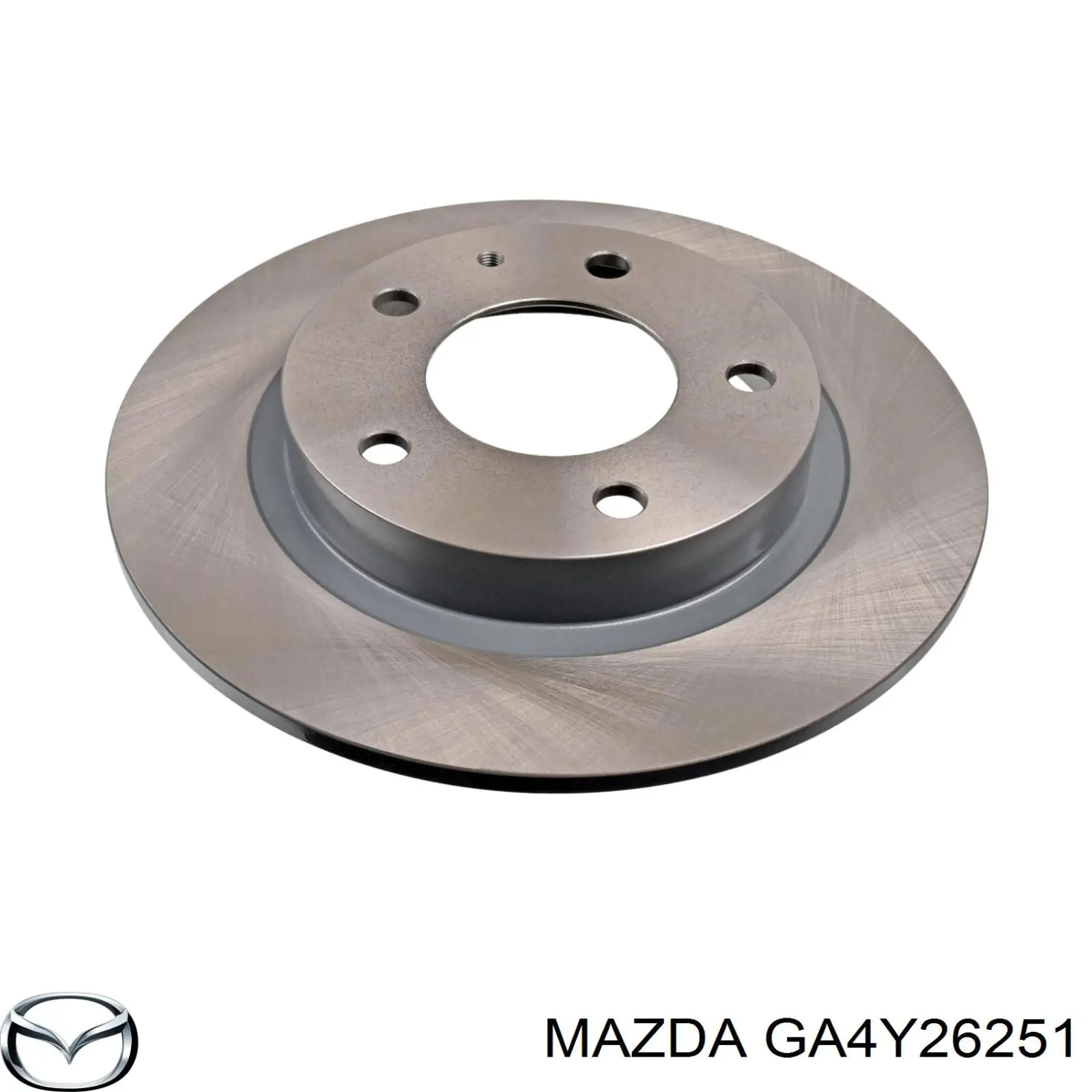 Задний тормозной диск Mazda GA4Y26251 цена, от 21.63 USD
