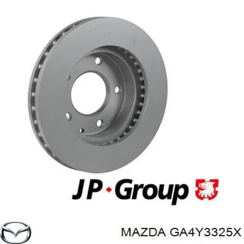 Диск тормозной (Перед) Mazda 626 92-02 / Autozam Clef 92-94