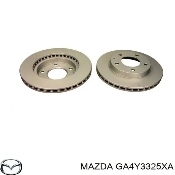 GA4Y3325XA Mazda диск тормозной передний