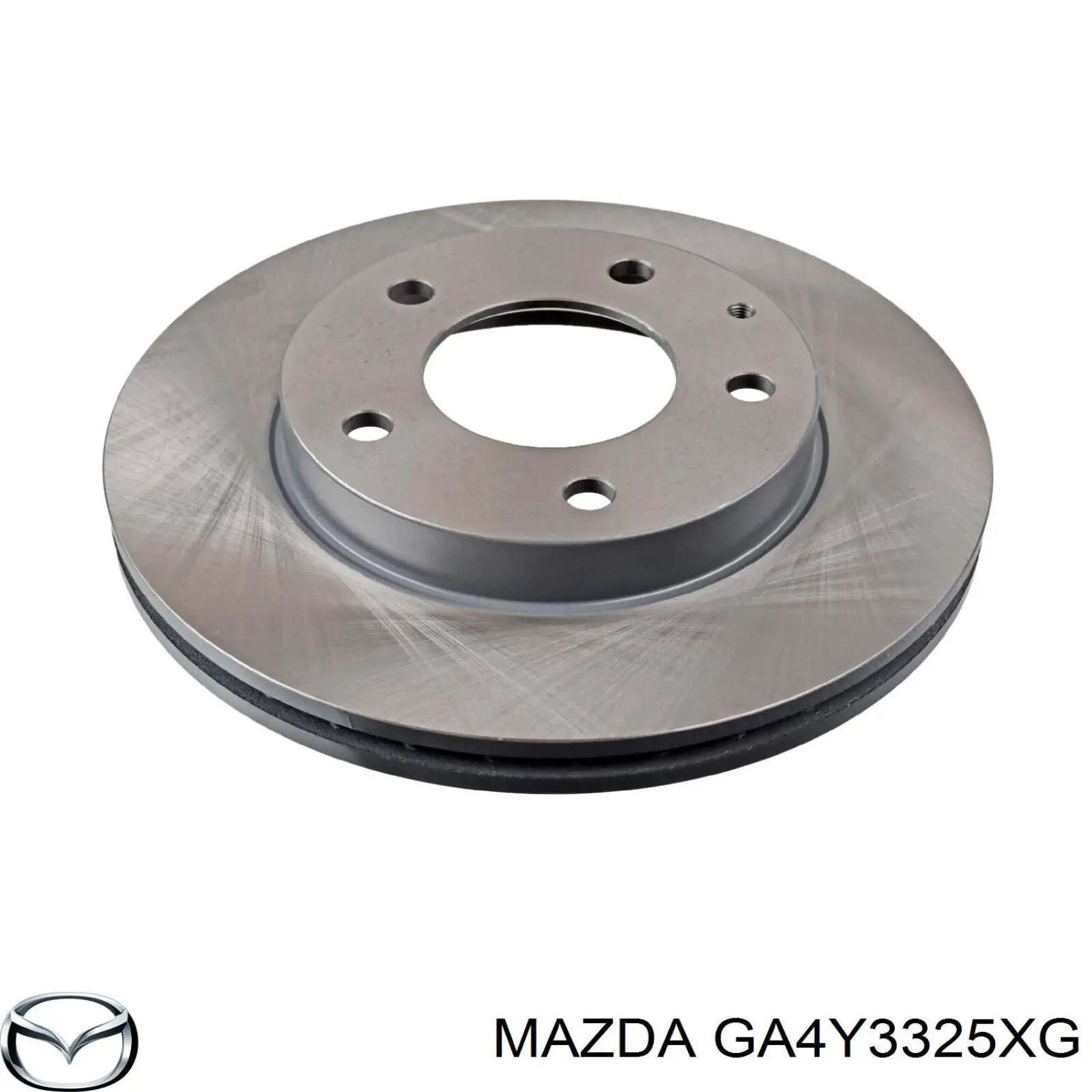 GA4Y 33 25XG Mazda диск тормозной передний