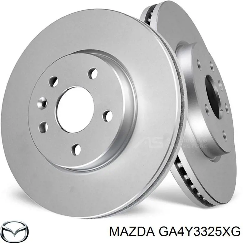 Передние тормозные диски GA4Y3325XG Mazda