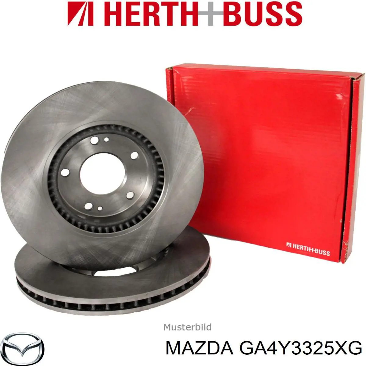 Тормоз дисковый передний Mazda GA4Y3325XG цена, от 29.09 USD