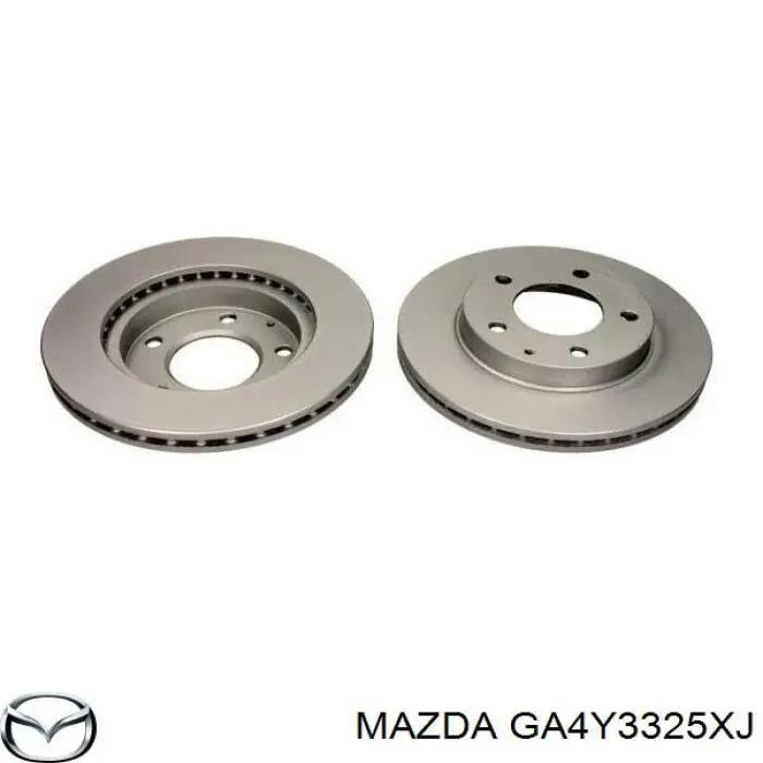 Тормоз дисковый передний Mazda GA4Y3325XJ цена, от 25.40 USD