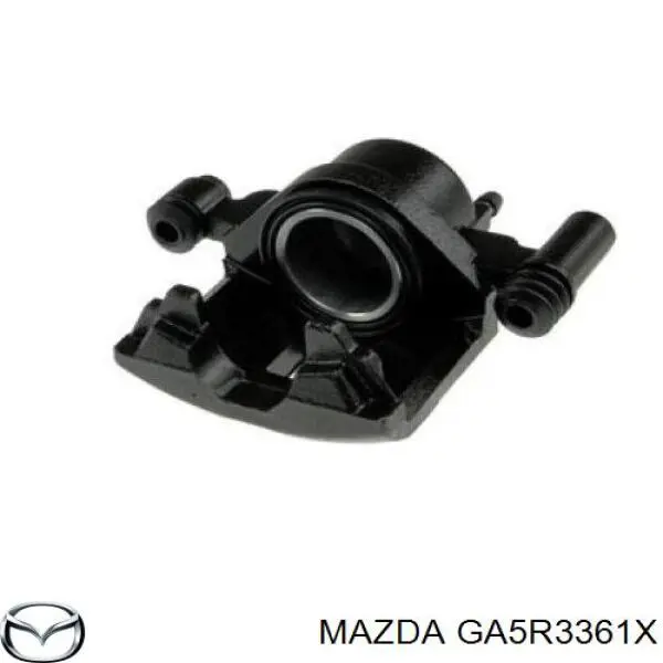 GA5R3361X Mazda суппорт тормозной передний правый