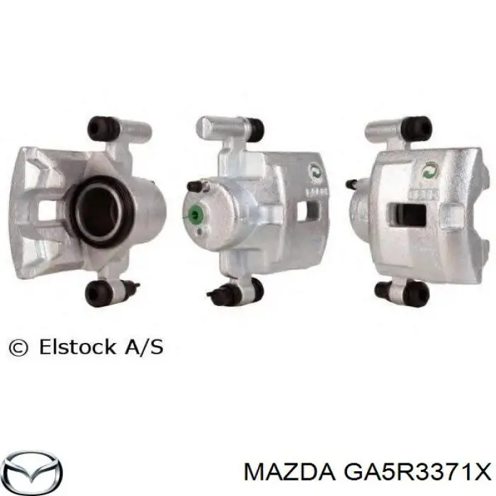 Суппорт тормозной передний левый Mazda GA5R3371X