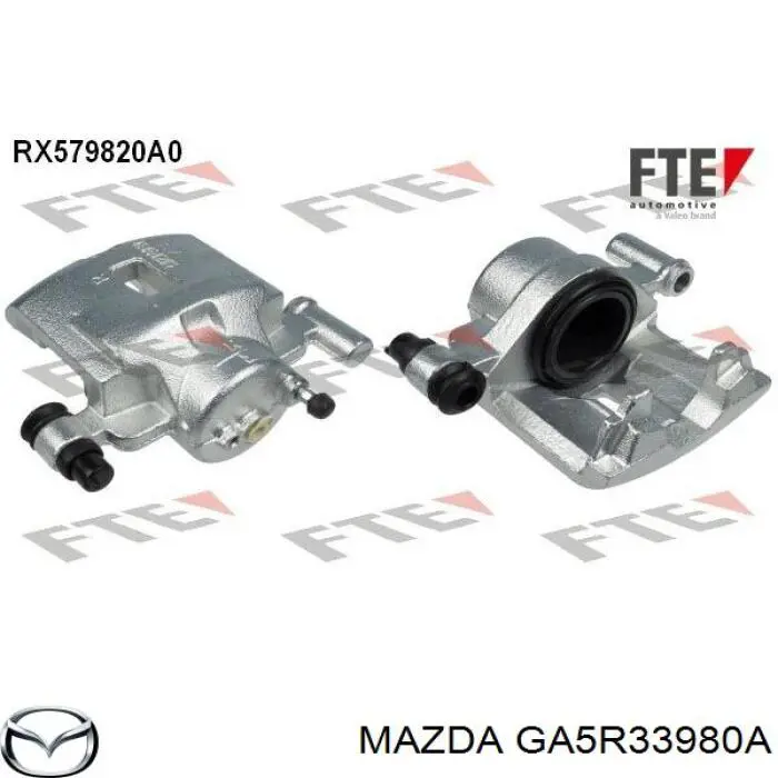 Тормозной суппорт Mazda GA5R33980A цена, от 19.00 USD