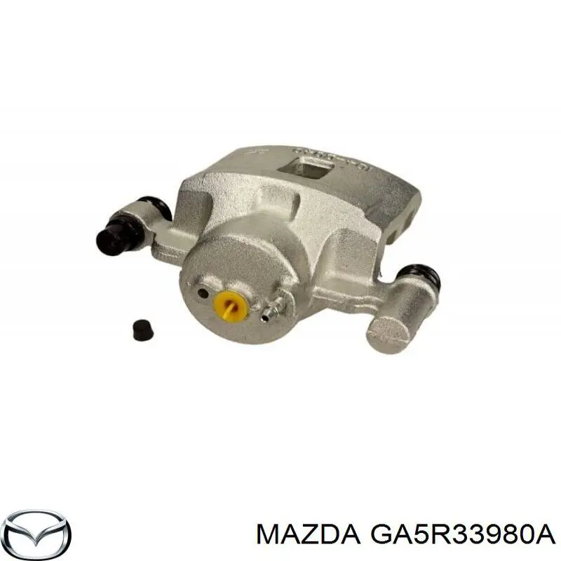 Купить GA5R33980A Mazda Суппорт тормозной передний правый
