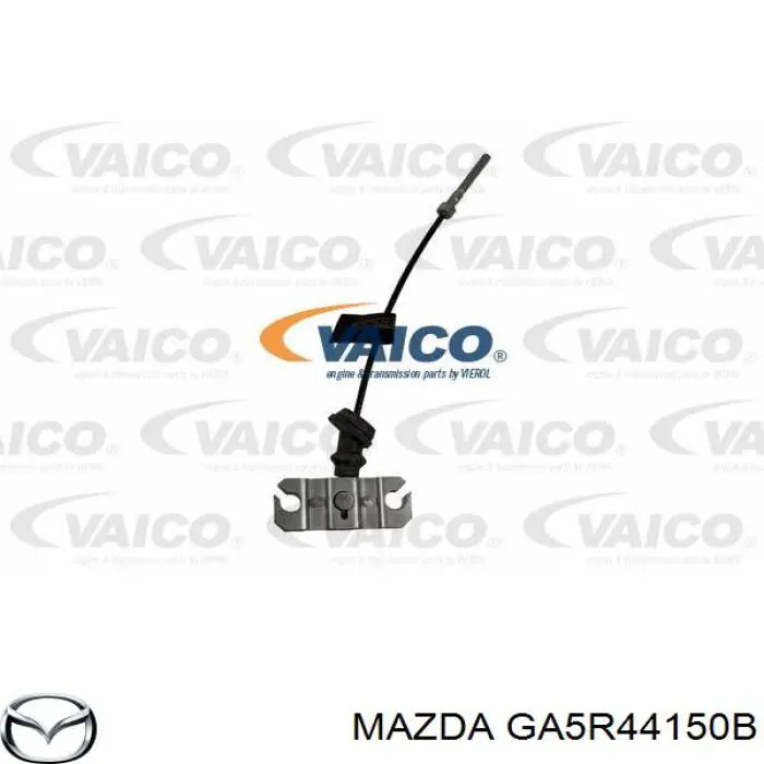 Трос ручного тормоза передний Mazda GA5R44150B