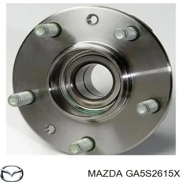 Cubo de rueda trasero GA5S2615X Mazda