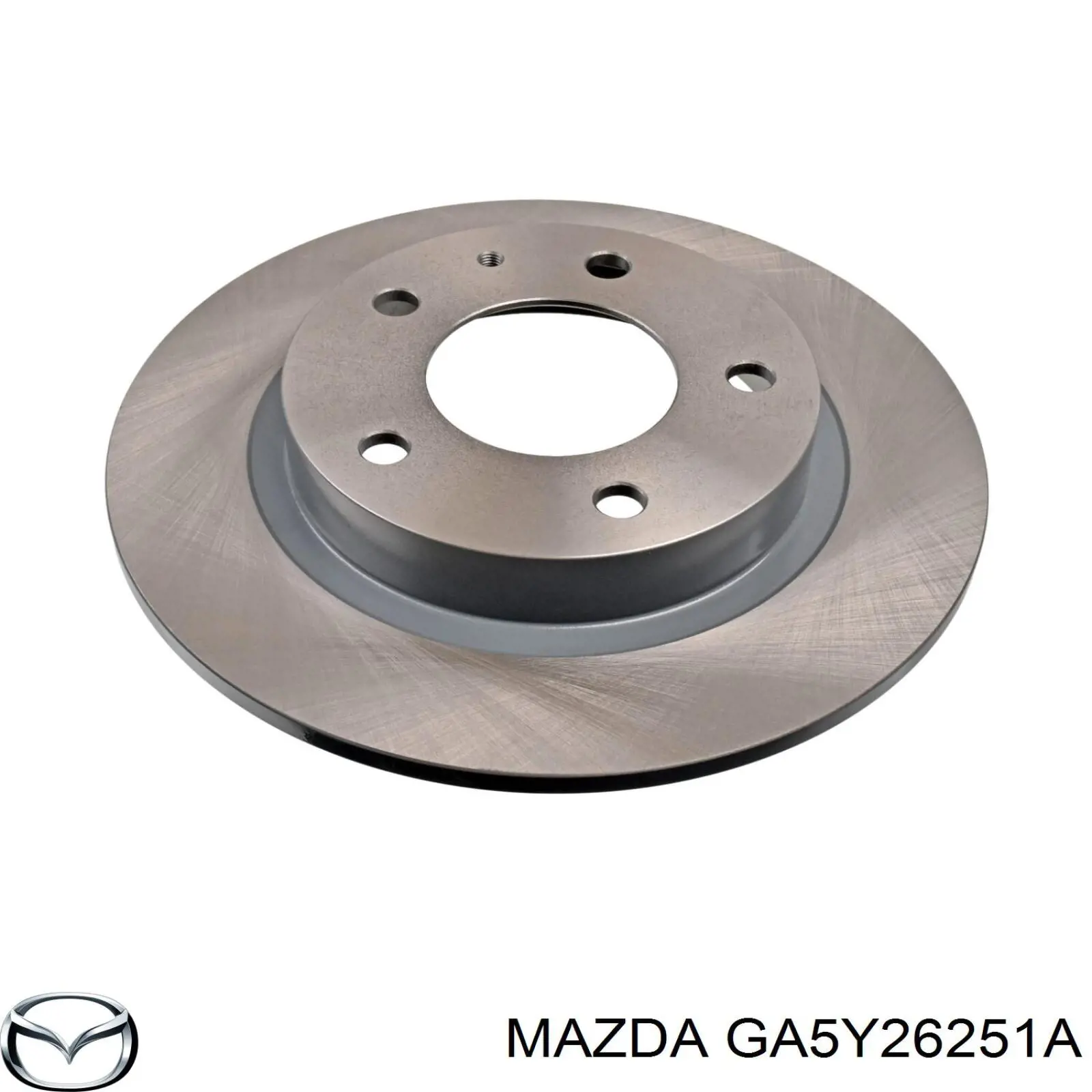 GA5Y26251A Mazda диск тормозной задний
