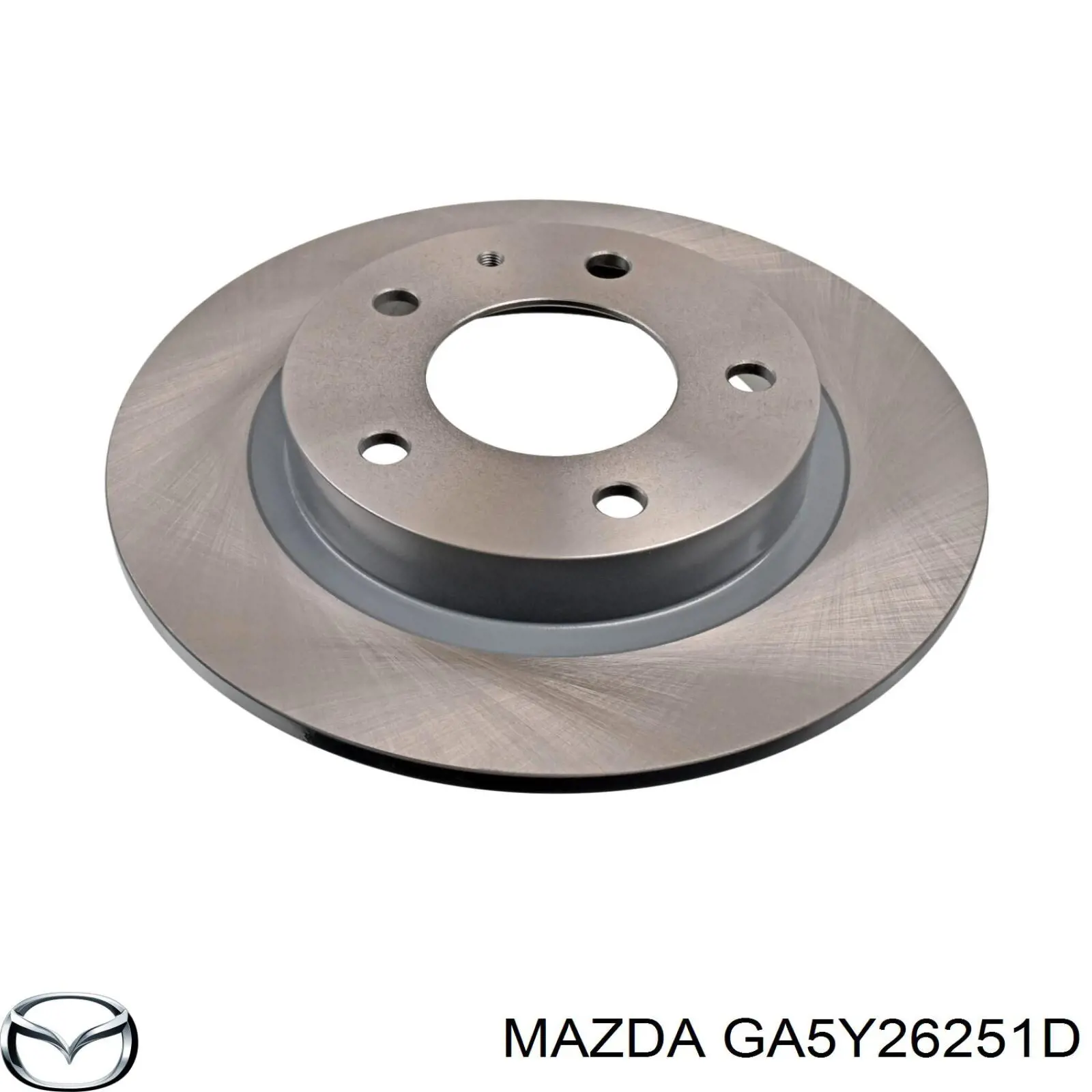 GA5Y26251D Mazda диск тормозной задний