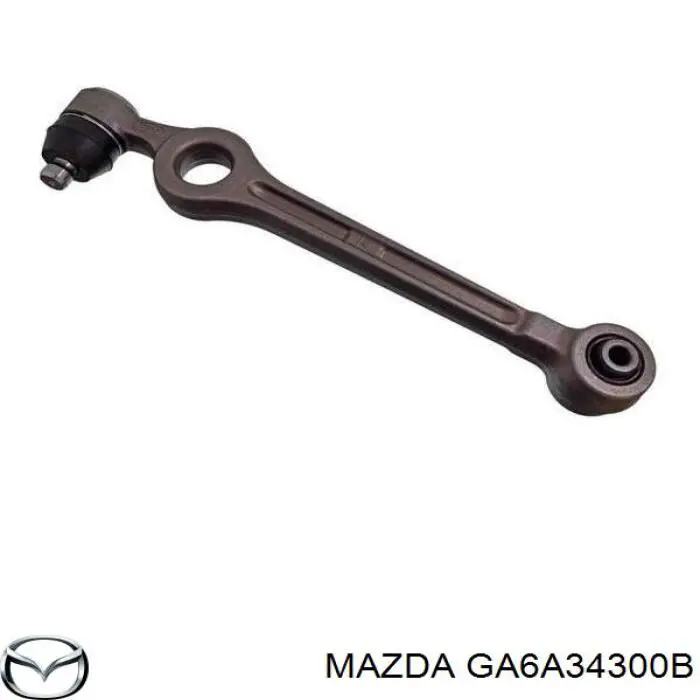 Barra oscilante, suspensión de ruedas delantera, inferior izquierda/derecha GA6A34300B Mazda