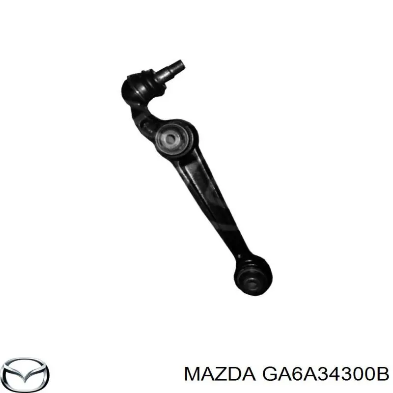 Рычаг передней подвески нижний левый/правый GA6A34300B Mazda