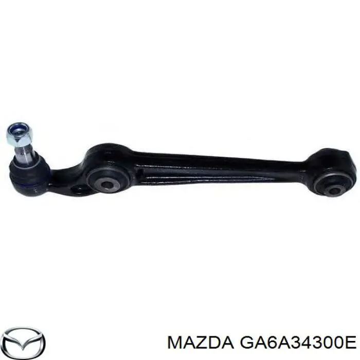 Рычаг передней подвески нижний левый/правый GA6A34300E Mazda