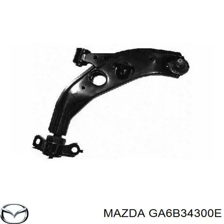 Рычаг передней подвески нижний правый GA6B34300E Mazda