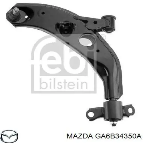 Купить GA6B34350A Mazda Рычаг передней подвески левый