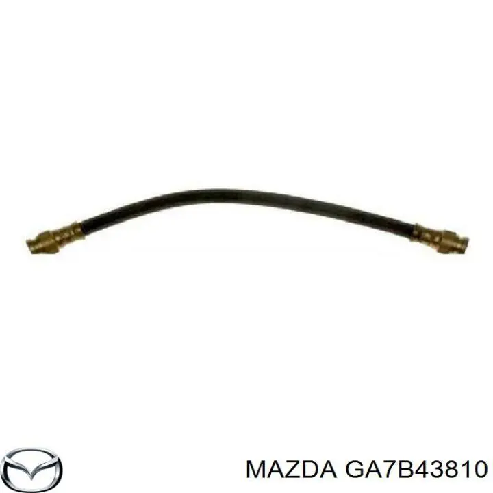Задний тормозной шланг GA7B43810 Mazda