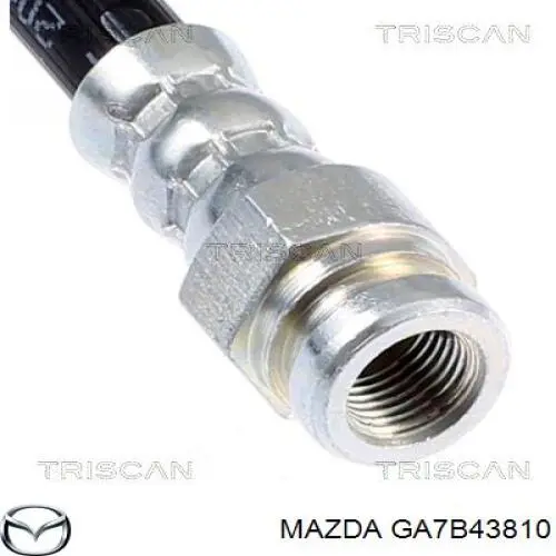 Шланг тормозной задний Mazda GA7B43810