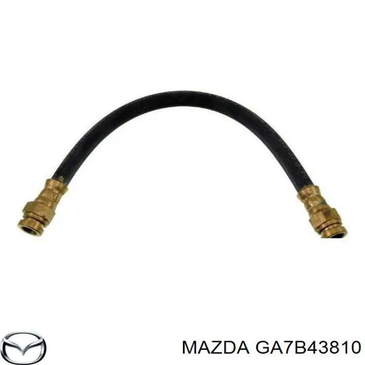 Купить GA7B43810 Mazda Задний тормозной шланг