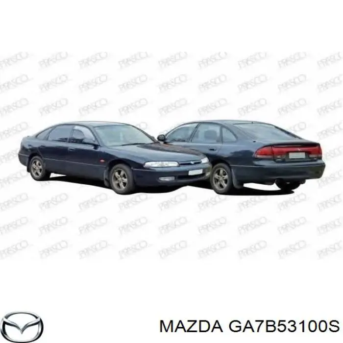 GA7B53100S Mazda Телевизор