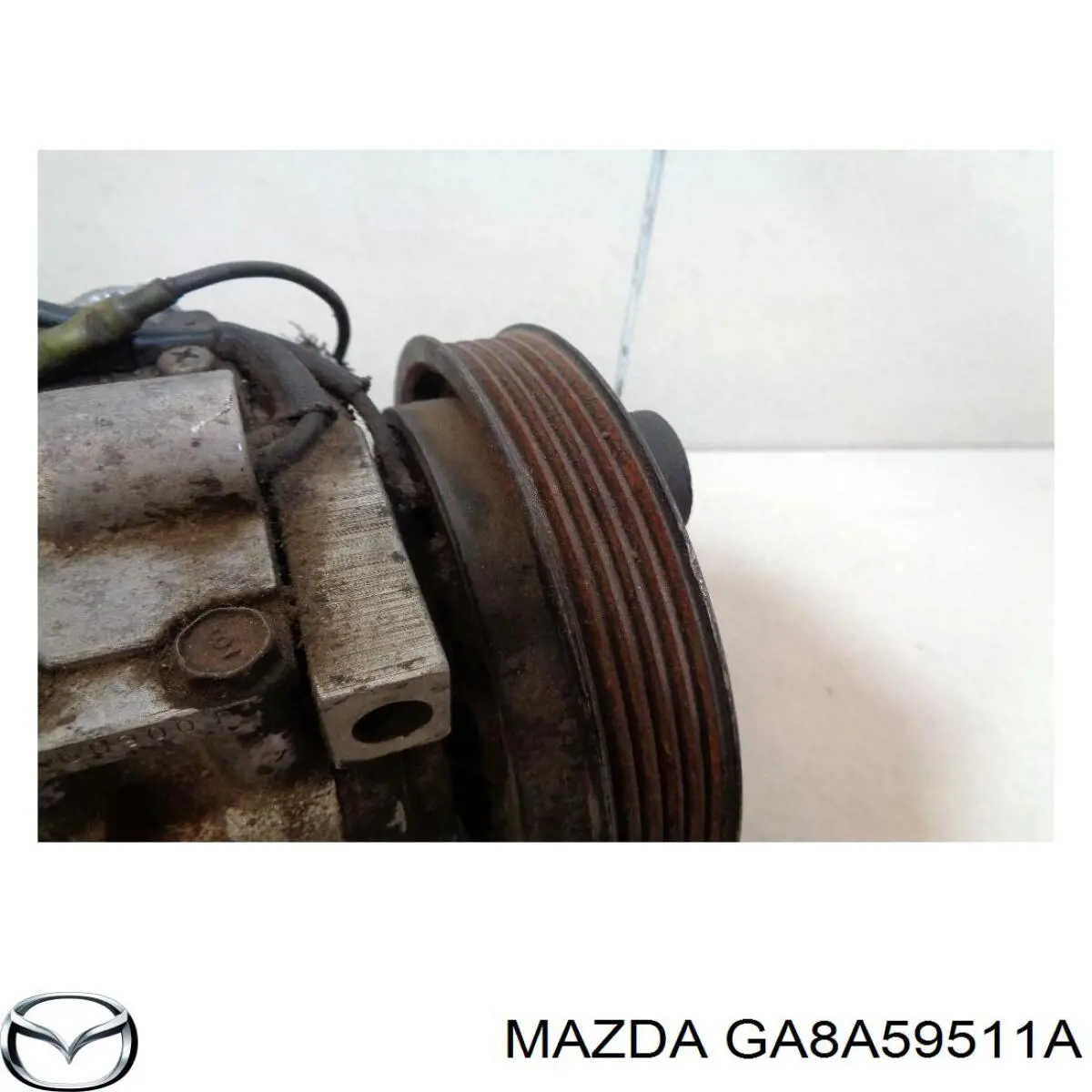 Купить GA8A59511A Mazda Стекло передней двери, левой