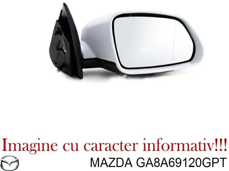 Наружное зеркало правое Mazda GE6T69120G92 цена, от 28.22 USD