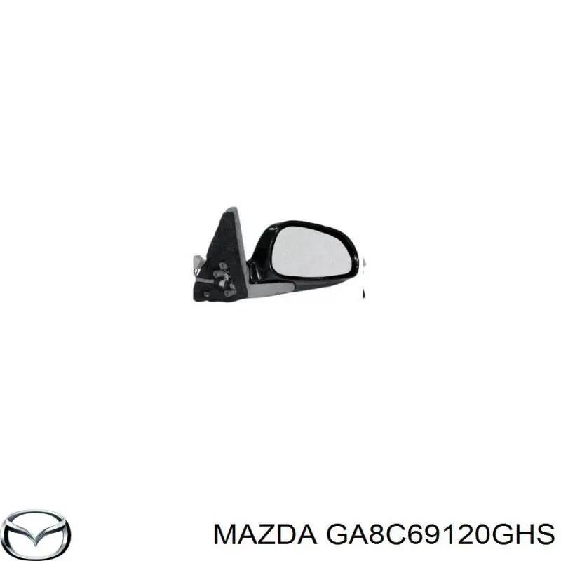Купить GE6T69120G92 Mazda Боковое зеркало заднего вида правое